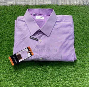 Duchamp Purple Slim Fit Shirt