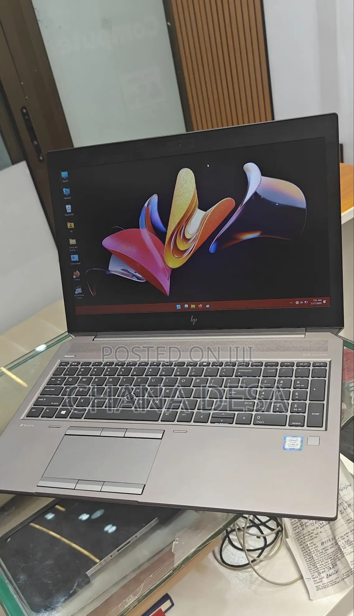 New Laptop HP ZBook 15 G5 16GB Intel Core i5 SSD 512GB