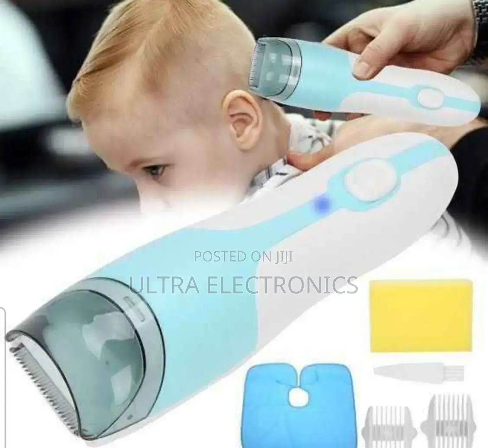 የልጆች የፀጉር ማሽን Baby Hair Clipper Set, Often Listed as a Waterproof Baby