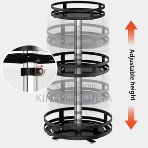 Top Quality 360° Rotating Kitchen Storage Rack