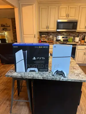 Ps5 Slim Digtal With Carton and Joystick