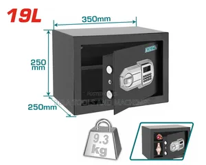 Total Electrical Digital Safe Box High Quality ካዝና Money, Jewelry Safe
