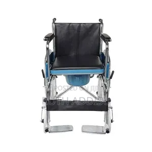 Entros Lightweight Premium Steel Commode Wheelchair - Curek Wheelchair
