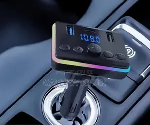 Car Bluetooth Fm Player and Fast Charger With a Remote Control