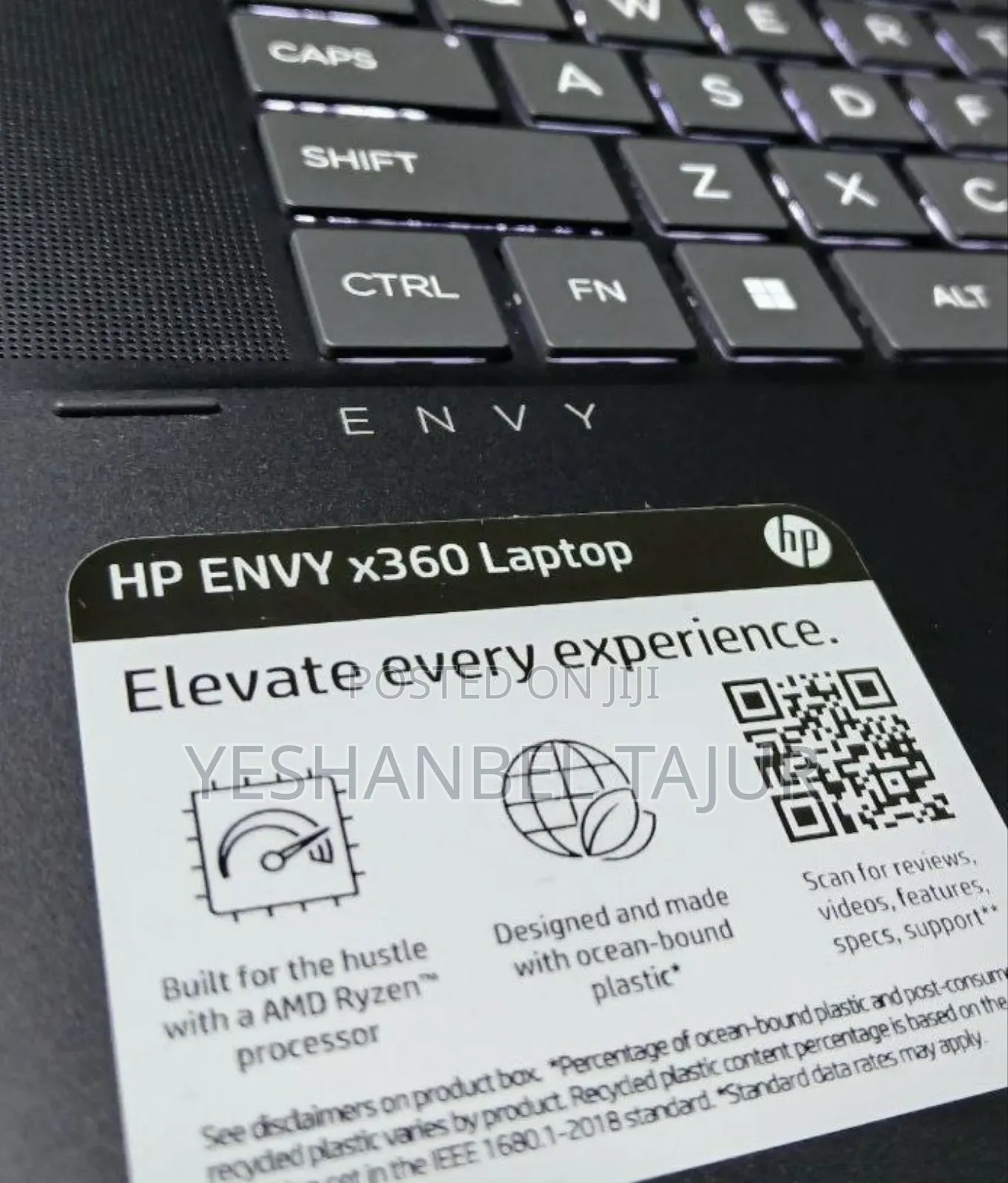 New Laptop HP Envy x360 8GB AMD Ryzen 5 SSD 512GB
