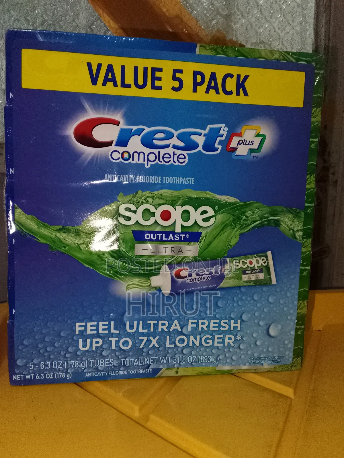 Crest Colgate