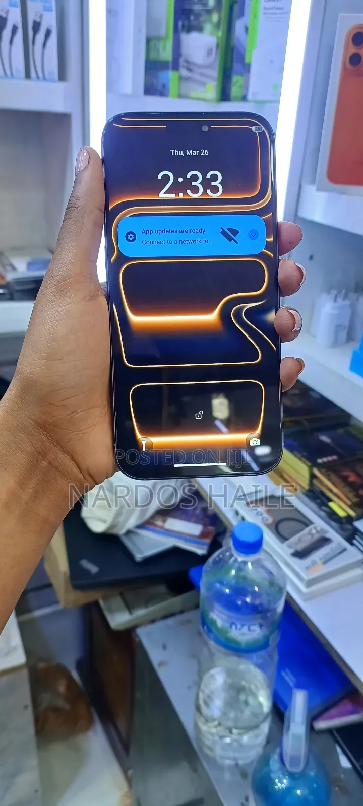 New Oale 17Pro Max 128 GB Black