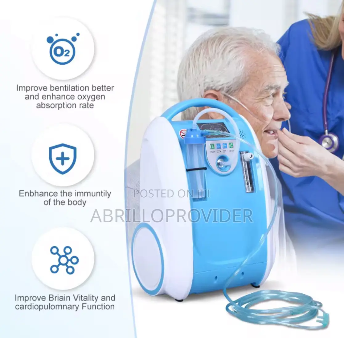 Portable 5l Oxygen Concentrator Competitive Price Mobile Car Unit