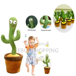 Cute Talking Back Cactus: Enhances Hand-Eye Coordination Fun