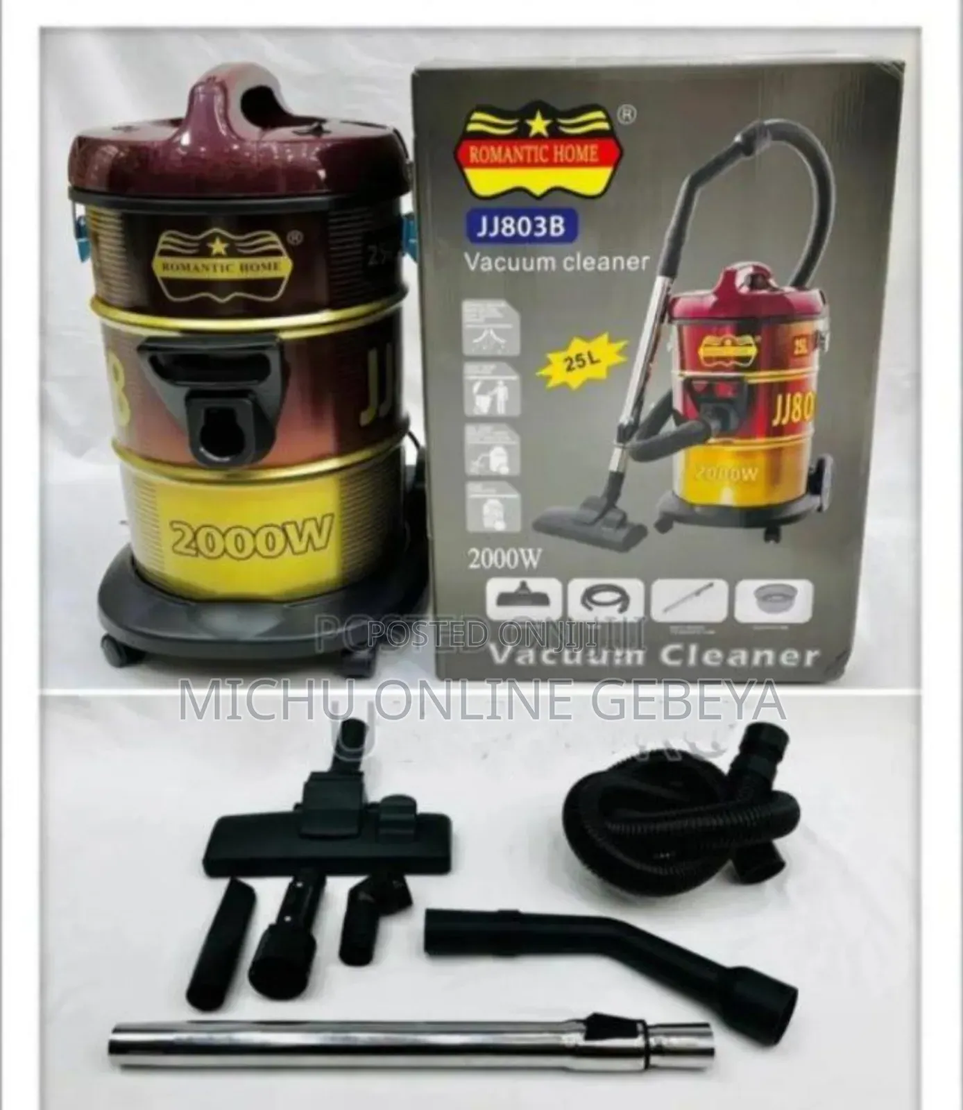 High Quality Romantic Home Vacuum Cleaner/Free Delivery
