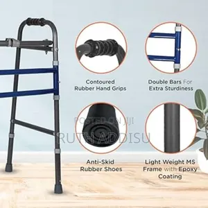Buy Walker With Rotating Castor (Double Bar) - Vissco Next Walker New