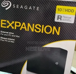 10tb Seagate Expansion External Hard Disk Drive Storage