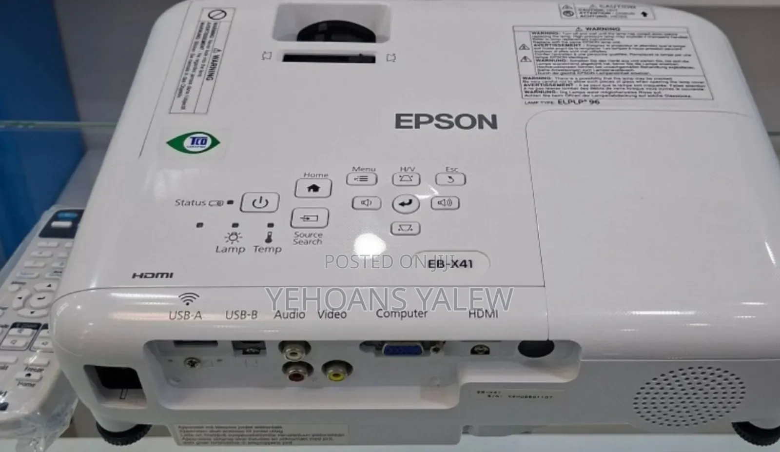 Brand New With Manual Epson Projector Model Name: Eb-X41 Hardwar
