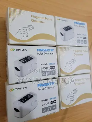 White Pulse Oximeter Fingertip