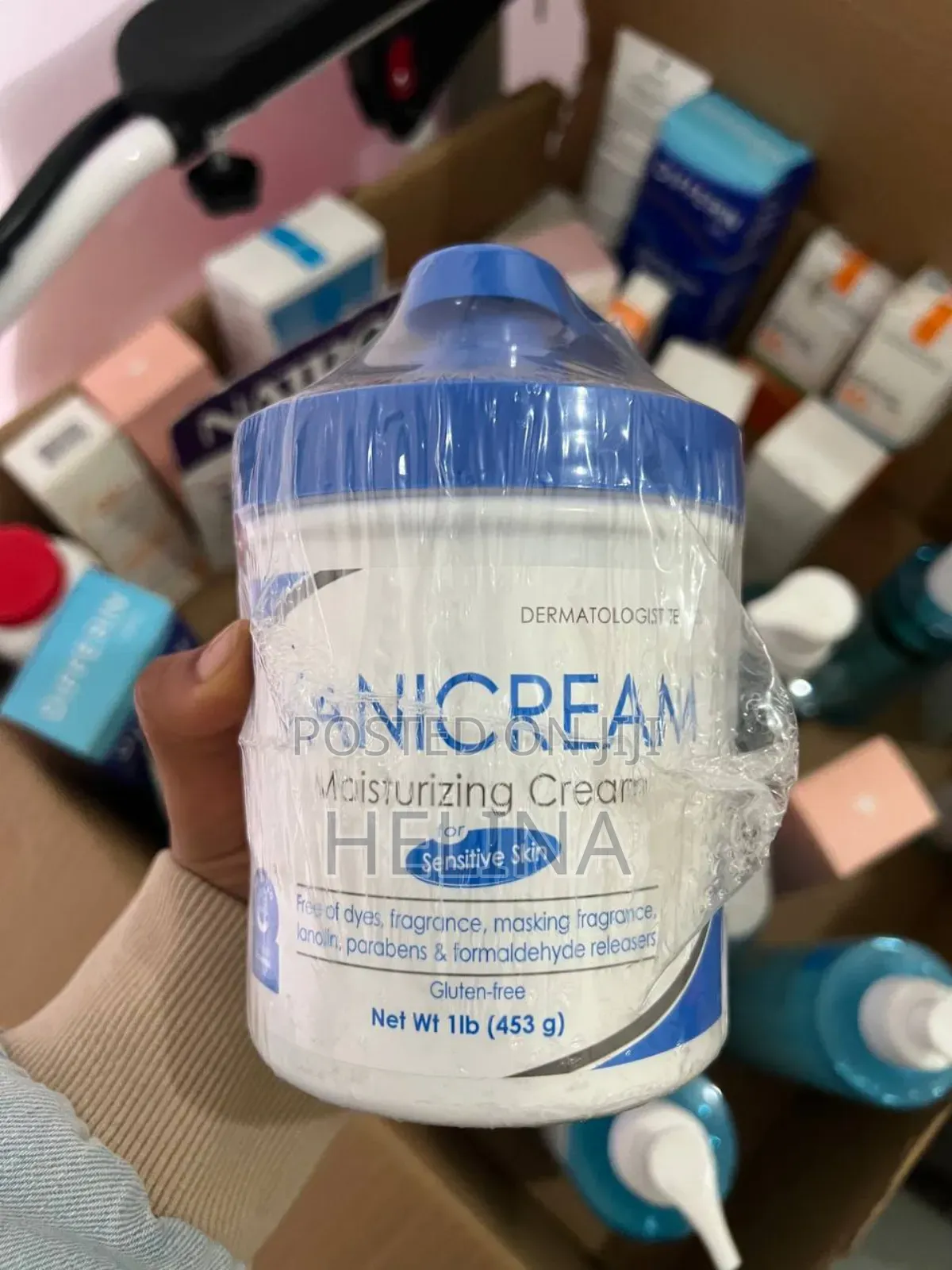 Vanicream Moisturizing Cream Free of Dyes,Gluten-Free From Usa