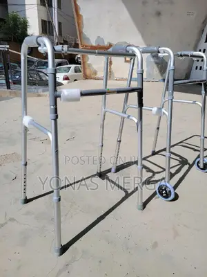 Walking Aid Walker鹽日 Two Armrests for Added Stability.
