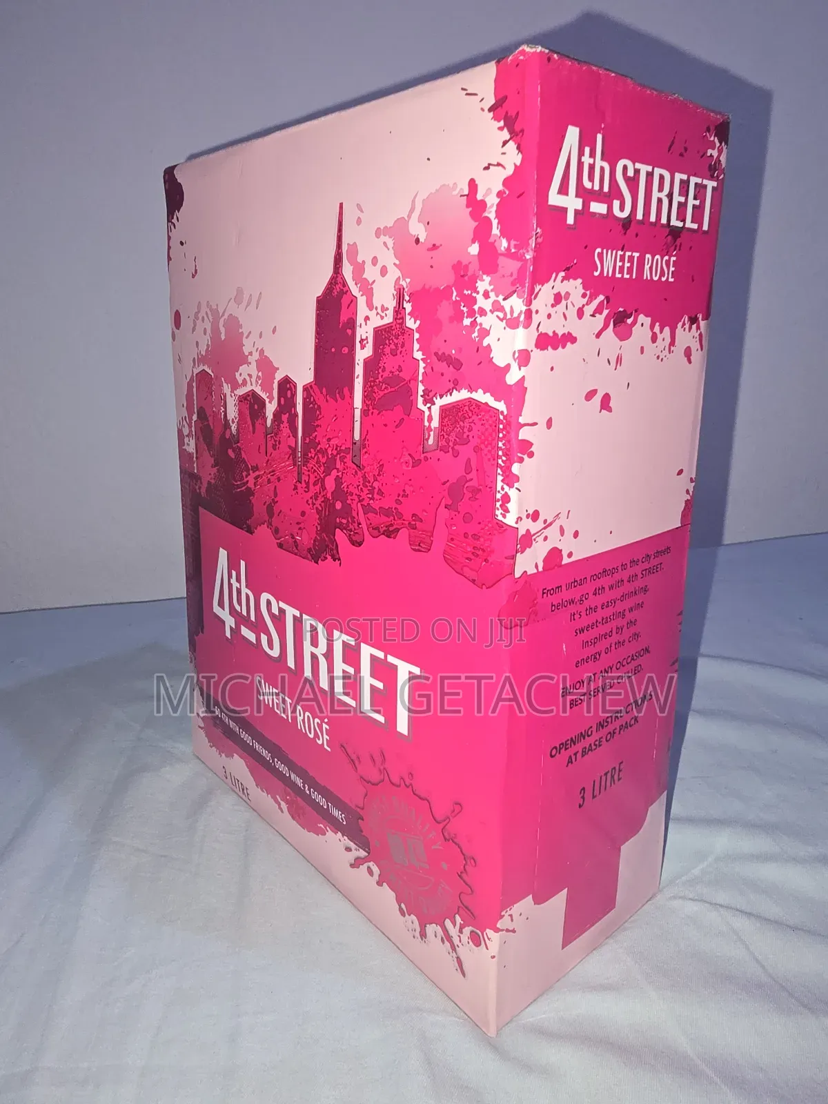 South African Sweet Rose Box Wine