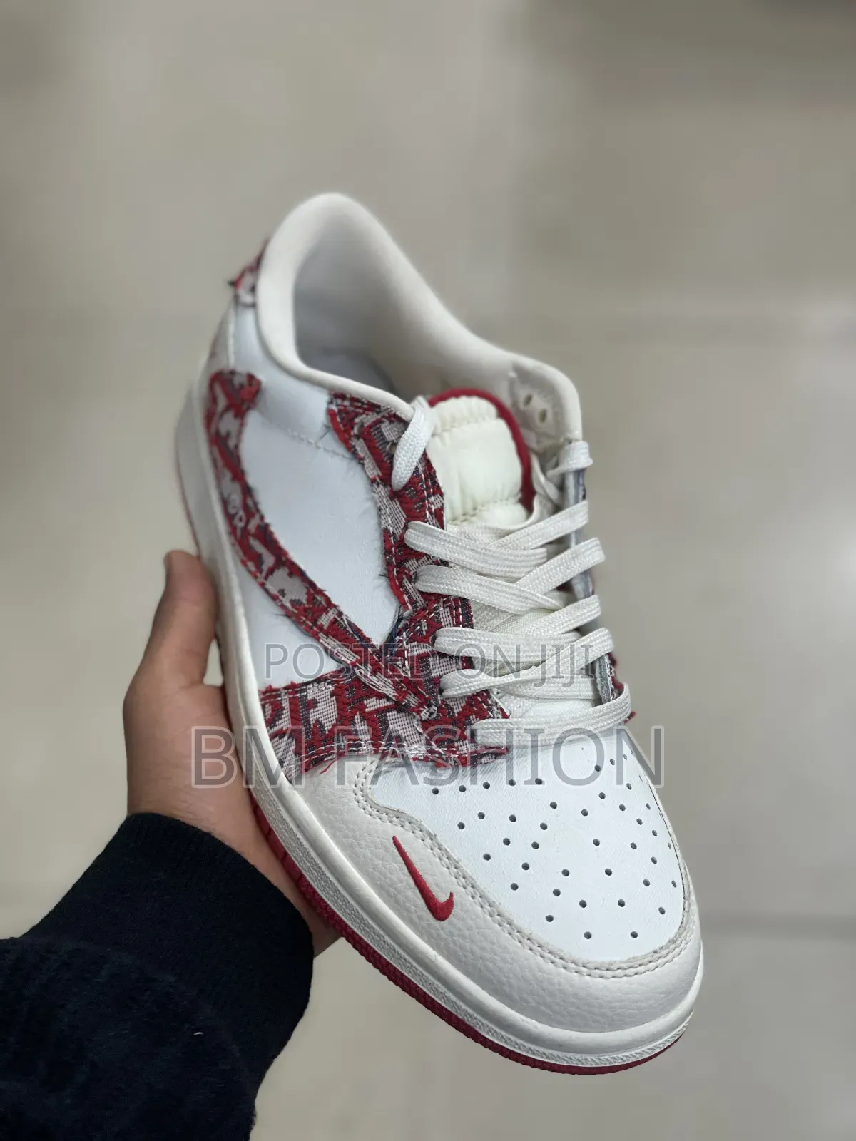 Air Jordan X Dior Red Monogram