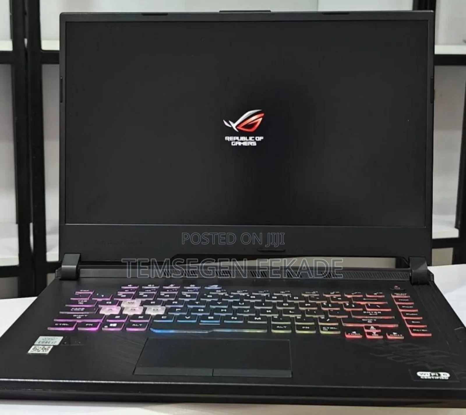 New Laptop Asus ROG Strix G17 16GB Intel Core i7 SSD 512GB
