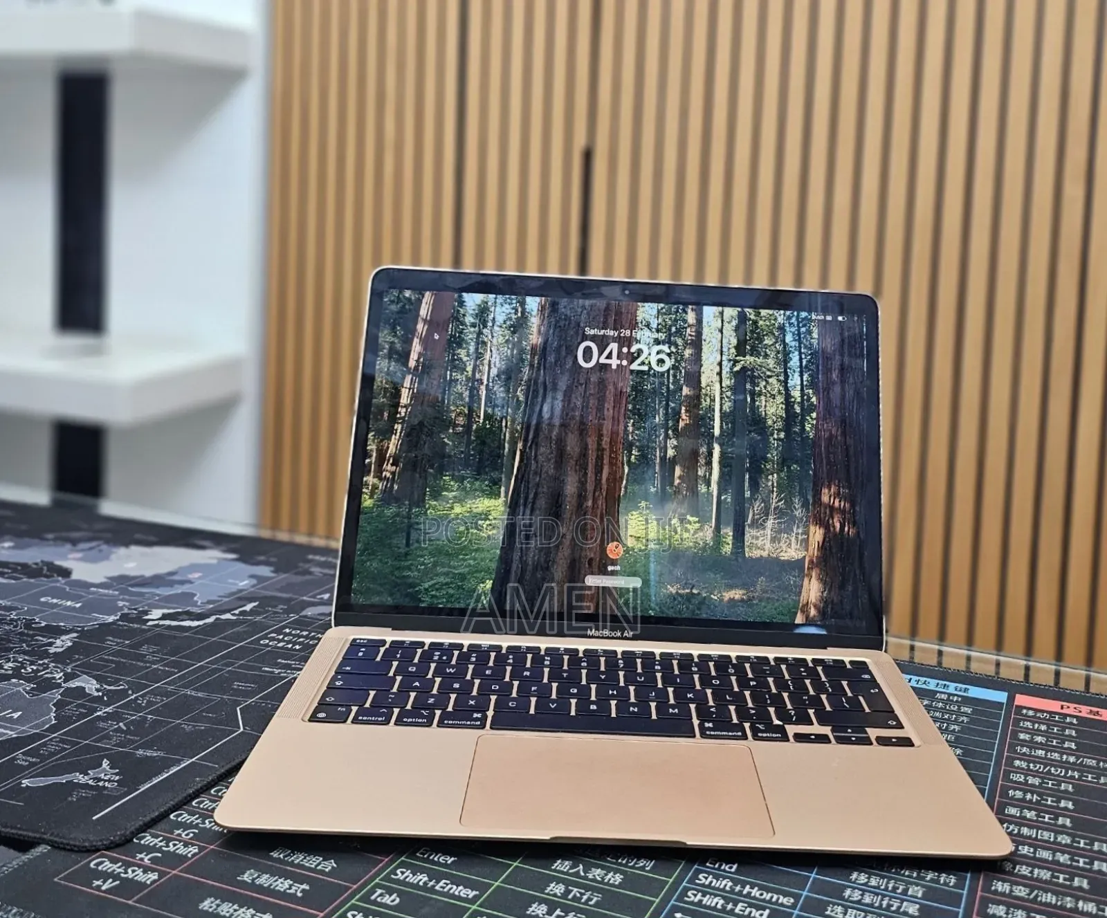 New Laptop Apple MacBook Air 2020 M1 8GB Apple M1 SSD 256GB
