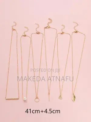 6 Pieces Necklaces