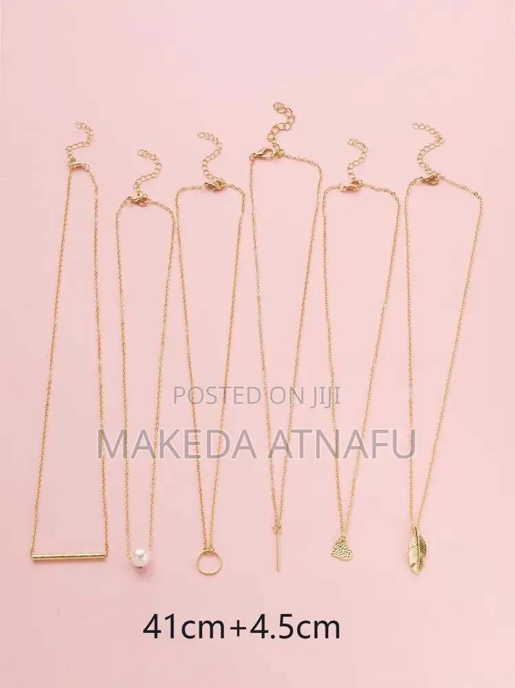 6 Pieces Necklaces