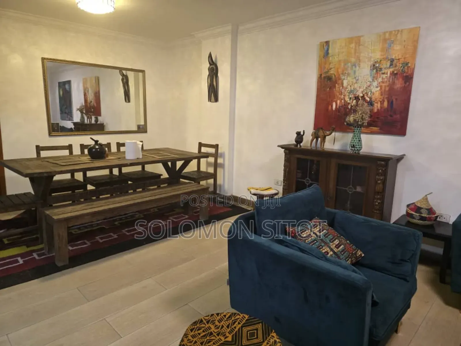Furnished 2bdrm Apartment in Bole Filamingo for rent