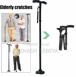 Foldable Telescopic Elderly Crutch(ዘመናዊ ከዘራ)