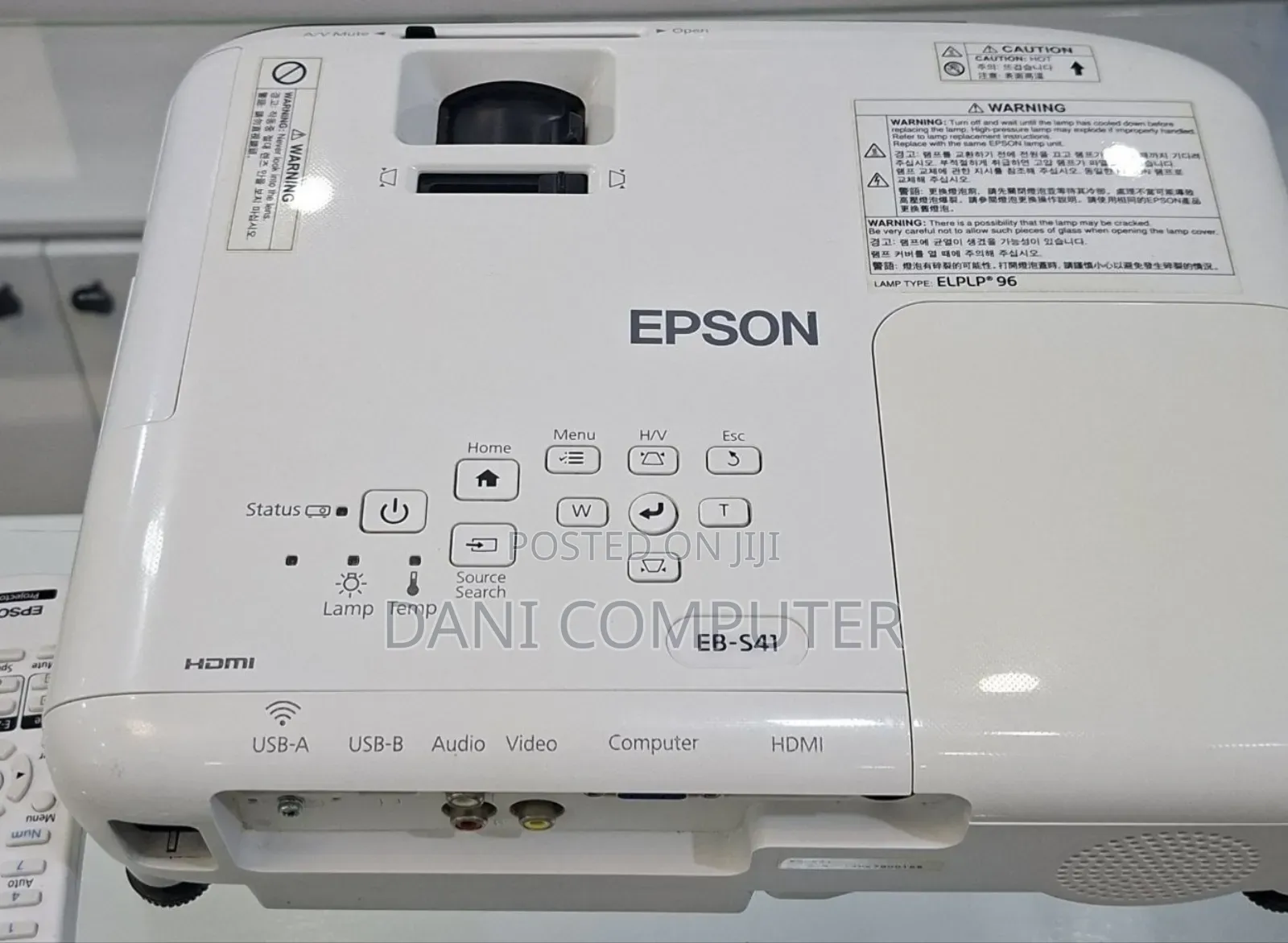 Epson Projector Model Name: Eb-S41 Has Bag and Remote