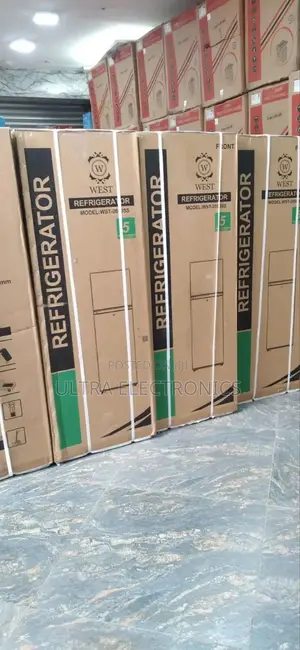 West Brand Refrigerators. Capacity: Models Available 260 Liters