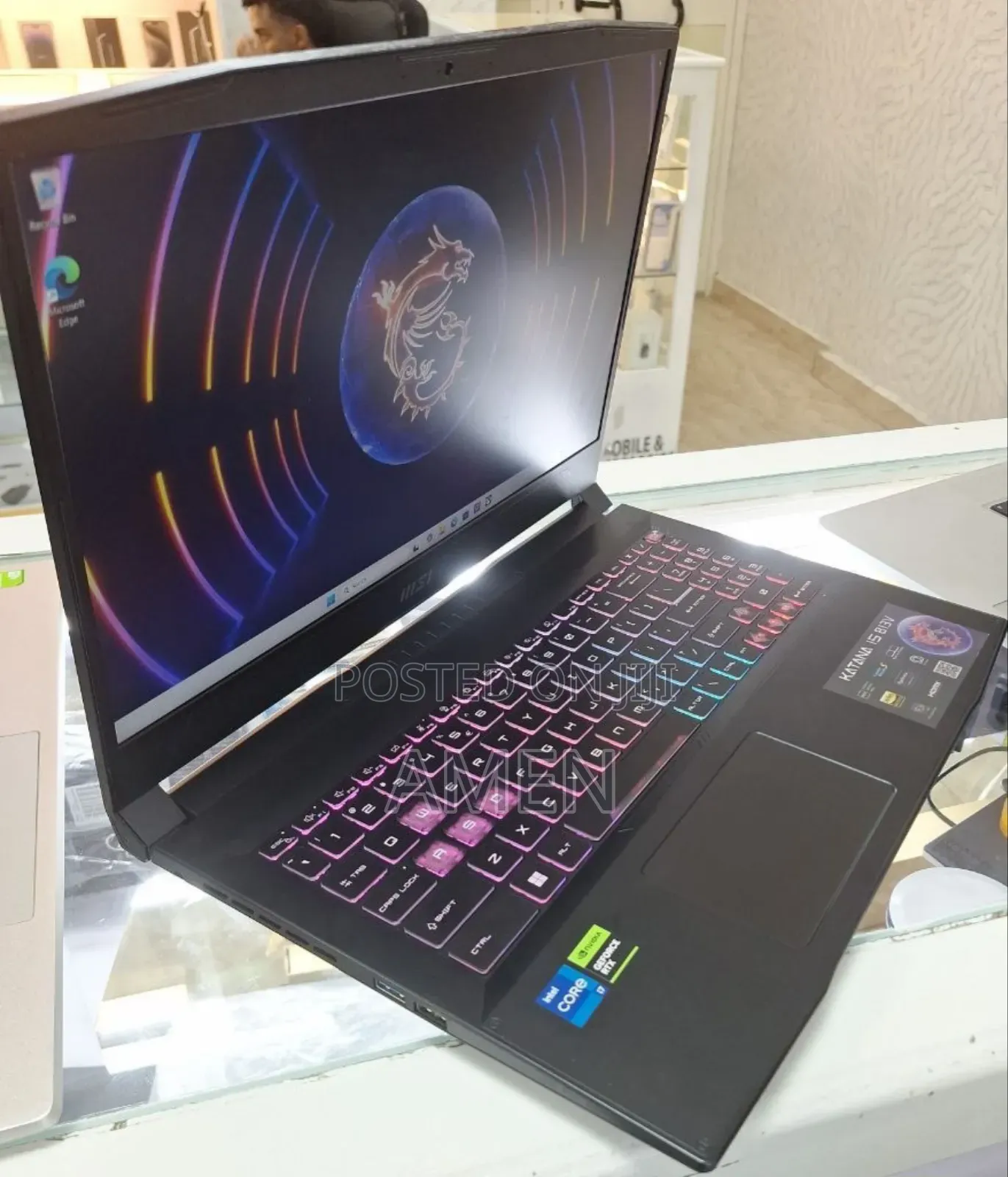 New Laptop MSI 16GB Intel Core i7 SSD 1T