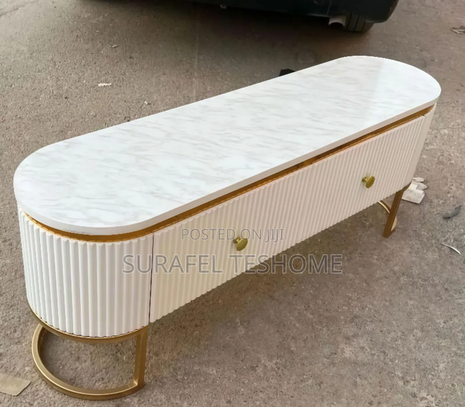 Luxury Tv Stand's - ቲቪ ስታንድ - Epoxy-Made Tv Stand