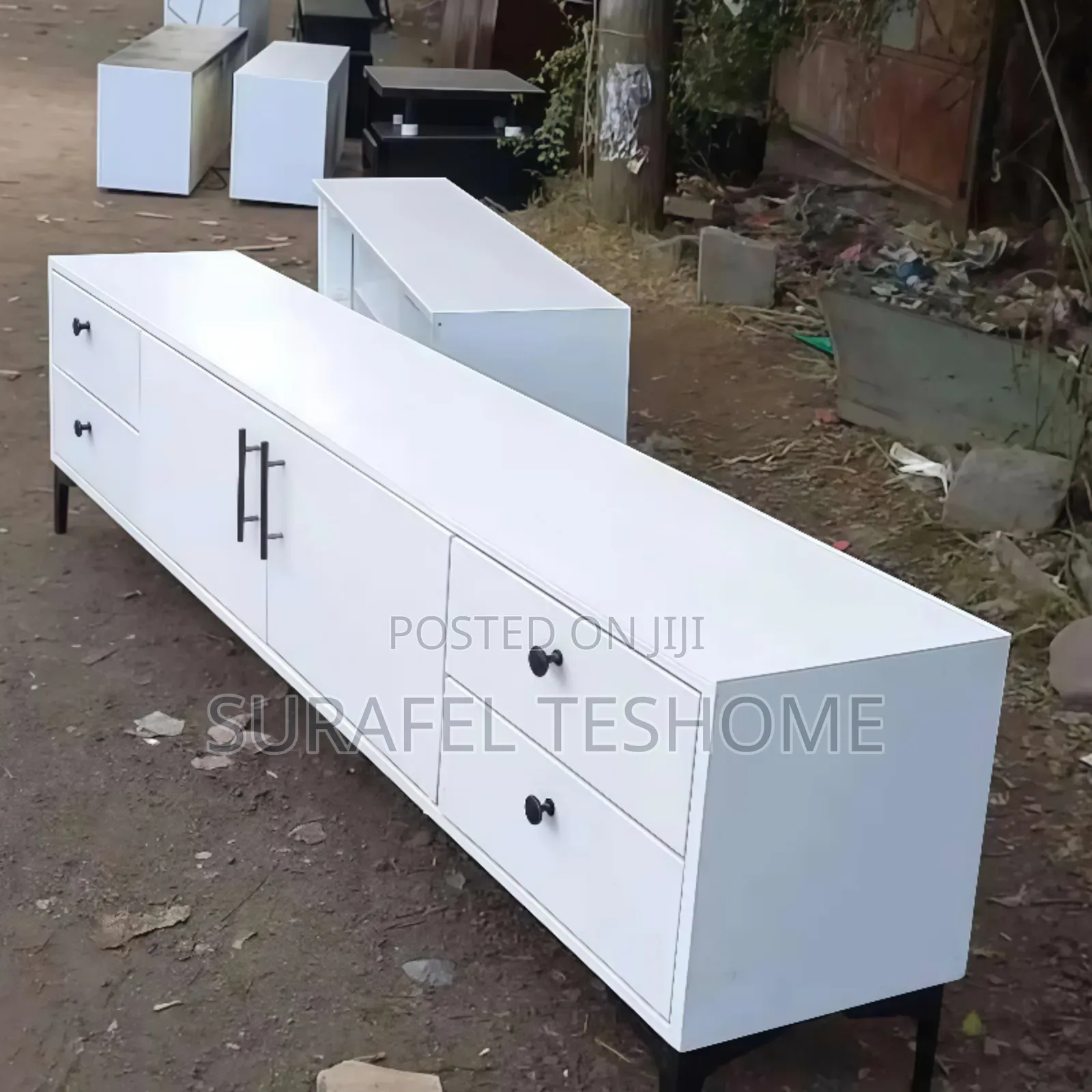 Luxury Tv Stand's - ቲቪ ስታንድ - Epoxy-Made Tv Stand