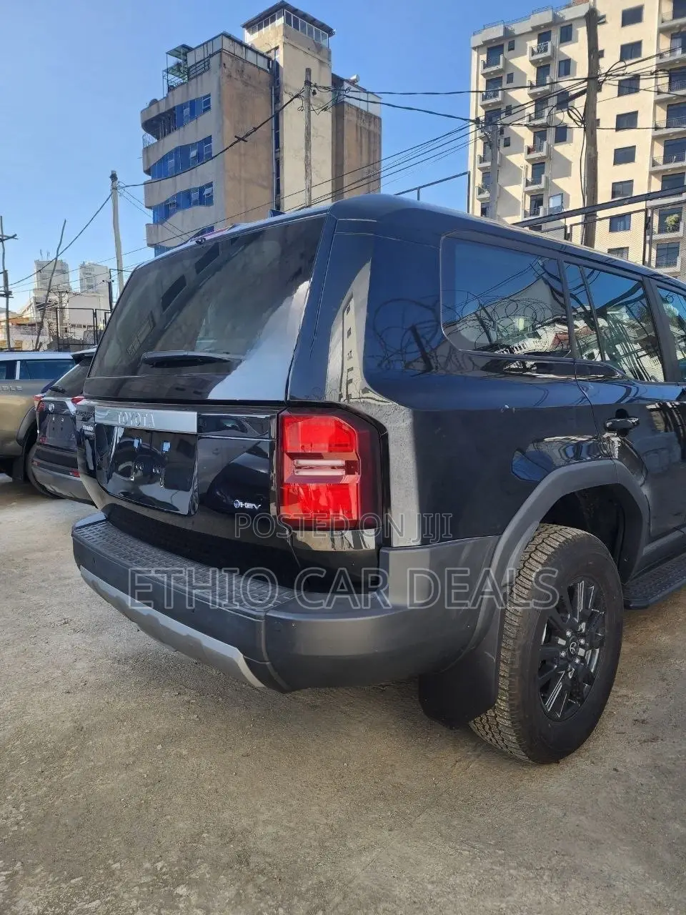 New Toyota Land Cruiser Prado 2.4 Hybrid 2025 Black