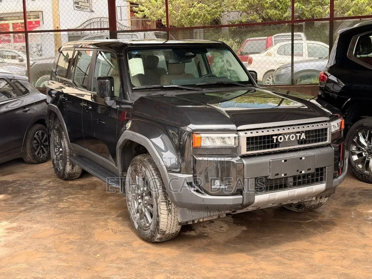 New Toyota Land Cruiser Prado 2.4 Hybrid 2025 Black