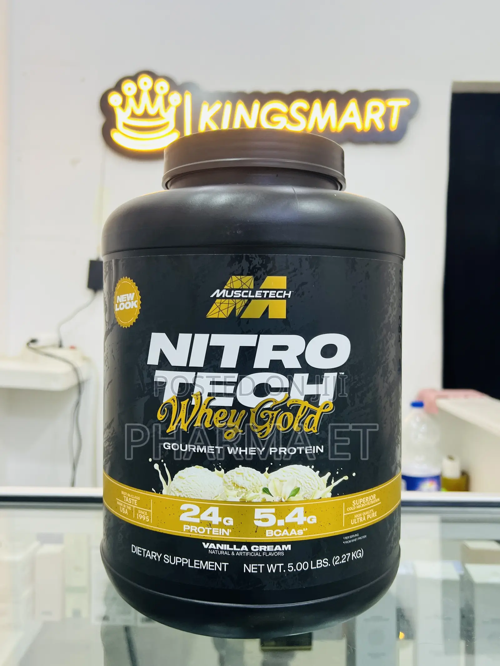 Netrotech Whey Protein 2.27kg (100% Gold Whey)
