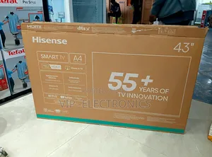 Hisense 43 Inch Smart Tv A4 Series Hd Display With Vidaa Os
