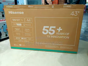 Hisense 43 Inch Smart Tv A4 Series Hd Display With Vidaa Os