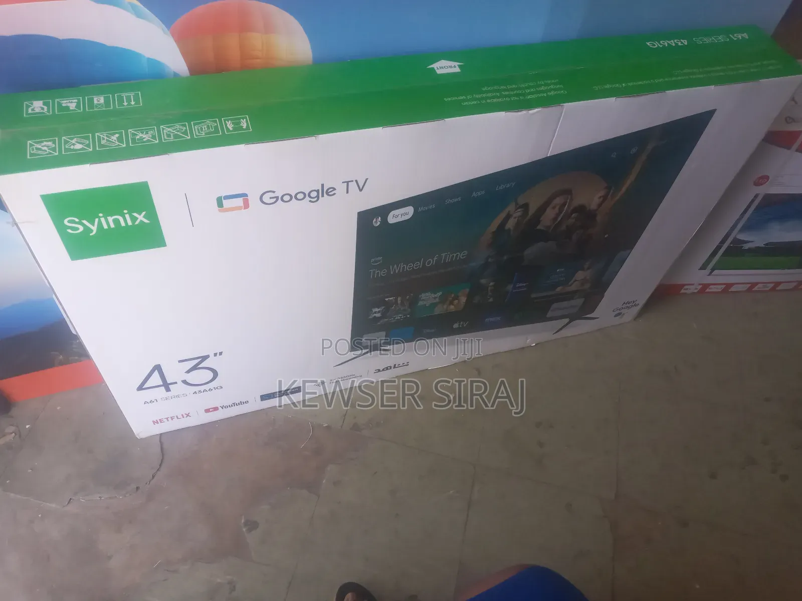 Syinix 43inch Tv Smart Android