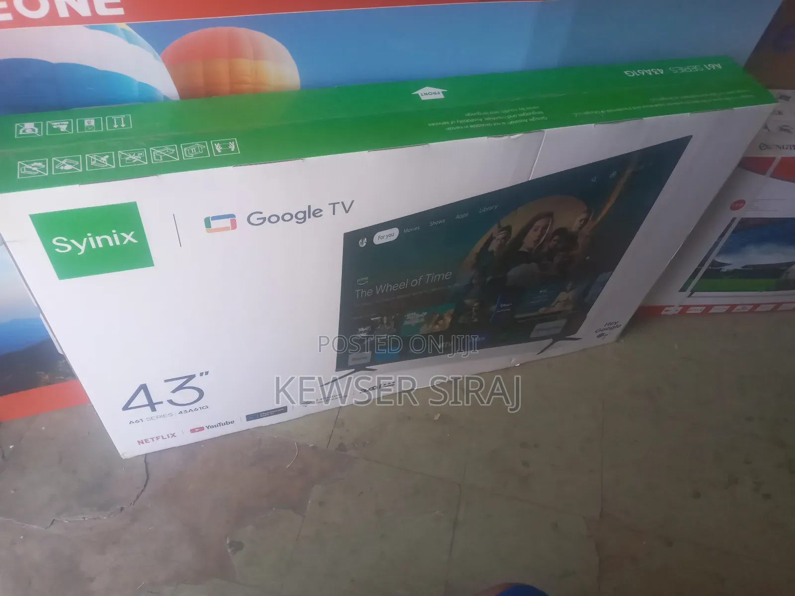 Syinix 43inch Tv Smart Android