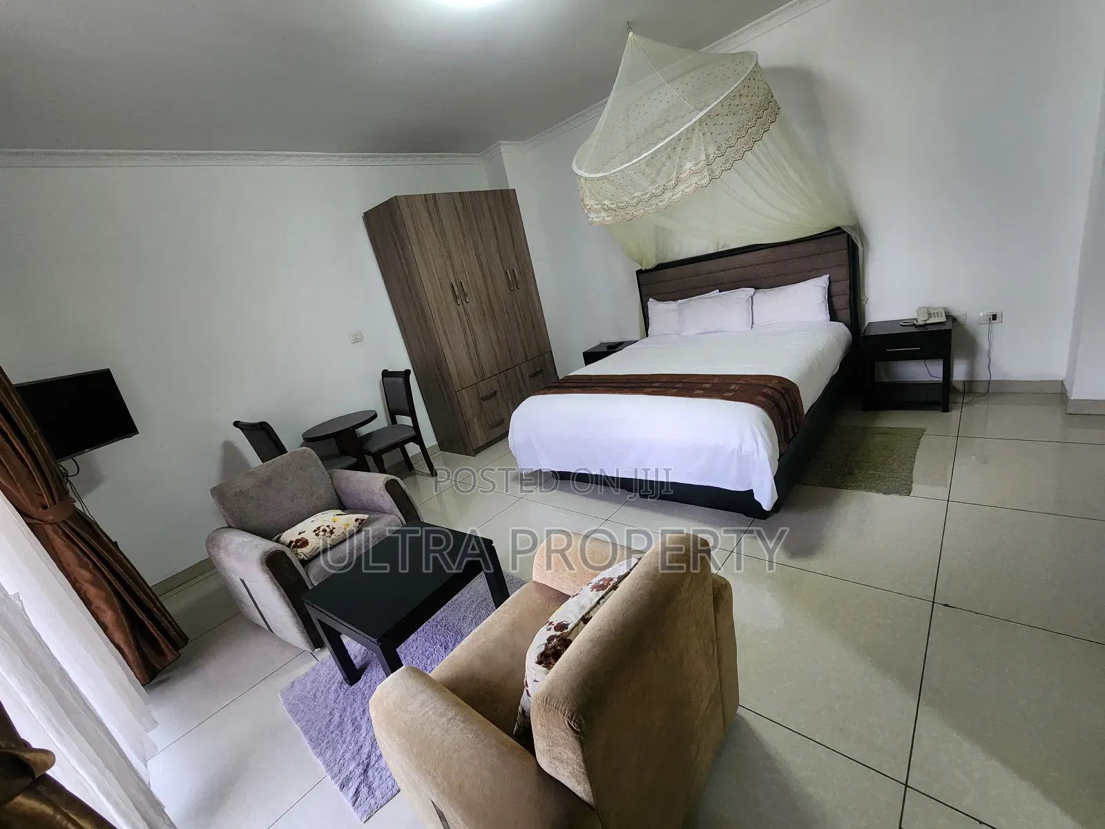 Furnished 1bdrm Apartment in Bole for rent