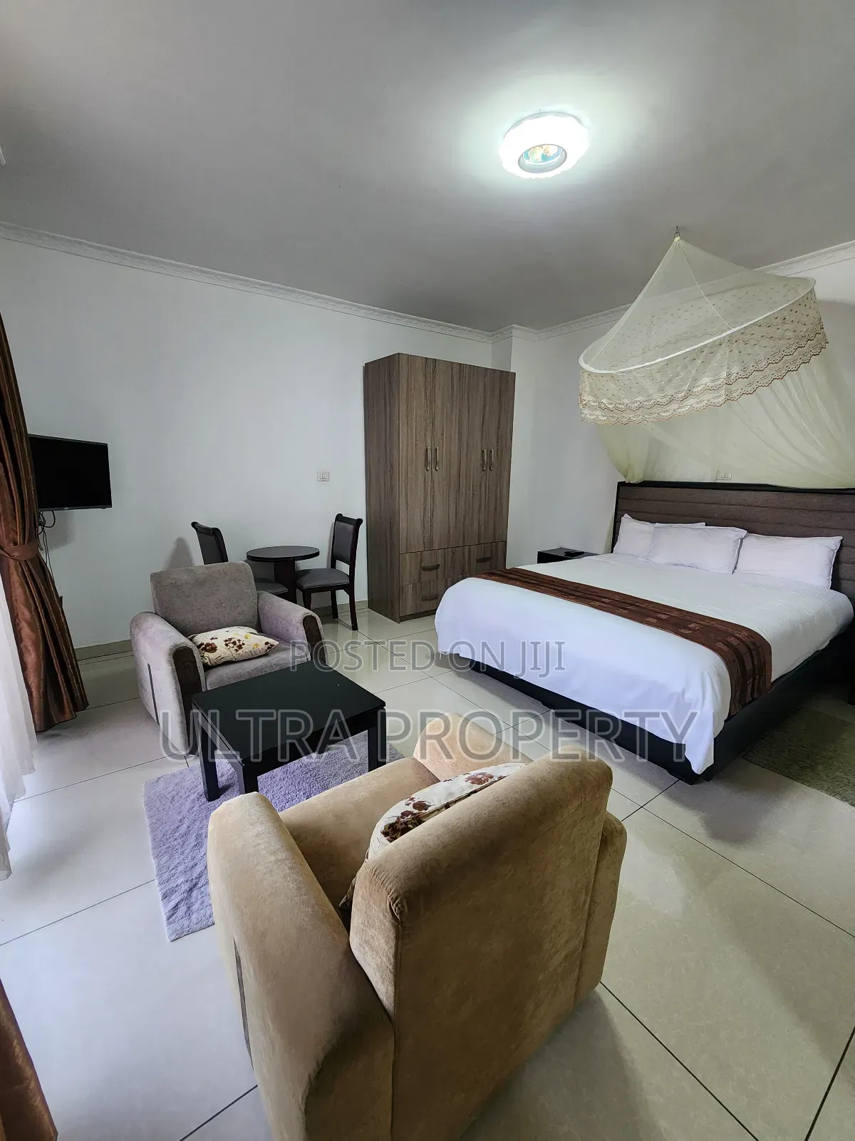 Furnished 1bdrm Apartment in Bole for rent