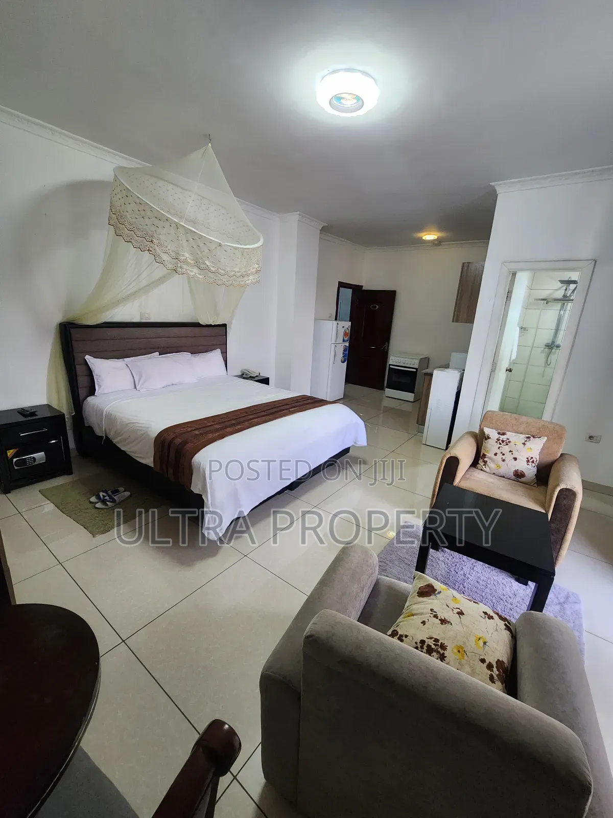 Furnished 1bdrm Apartment in Bole for rent