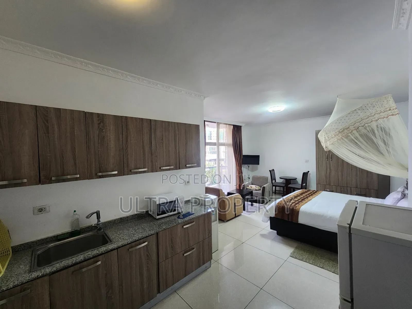 Furnished 1bdrm Apartment in Bole for rent