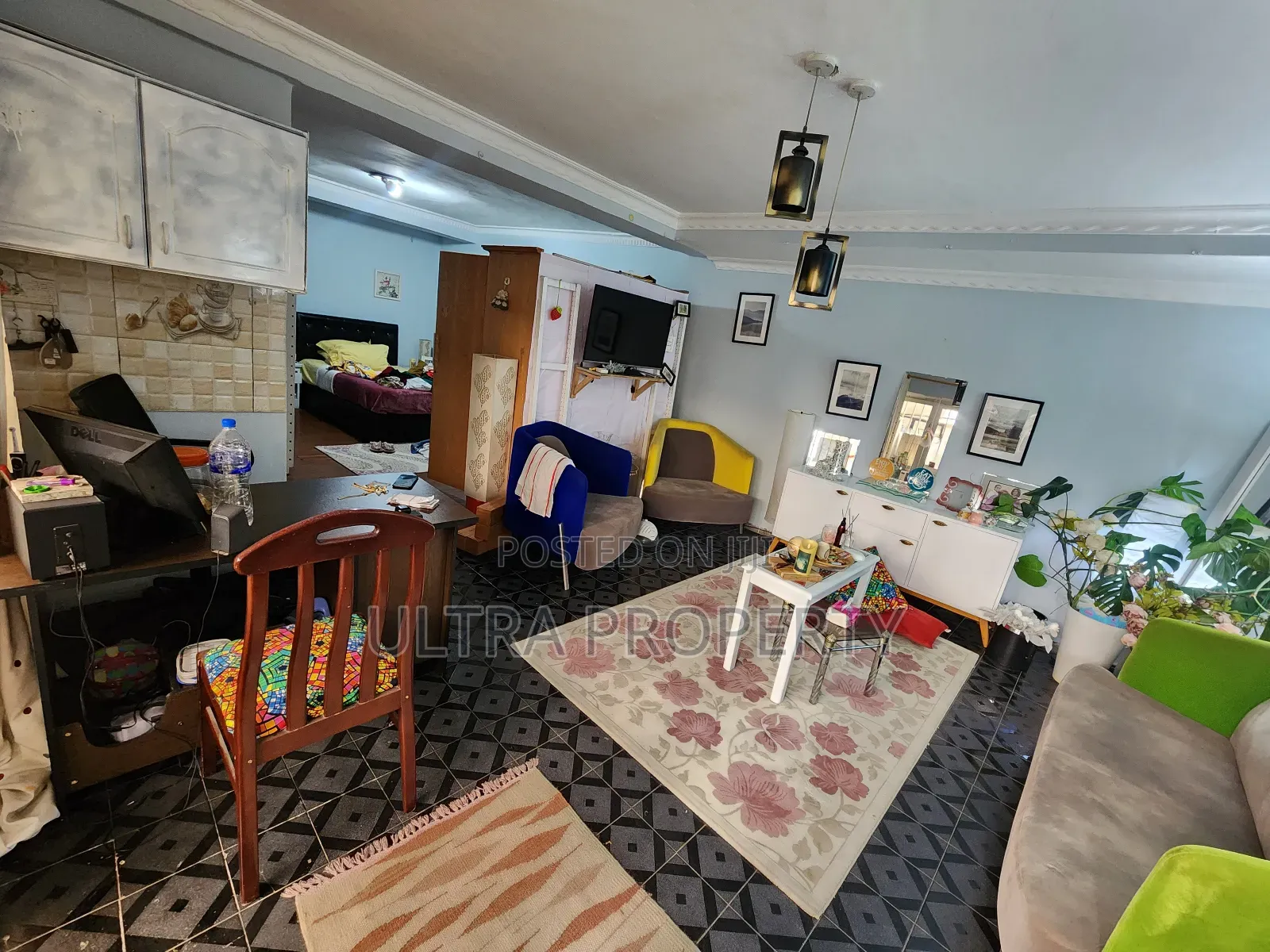 Furnished 1bdrm Apartment in Bole for rent