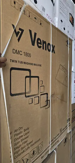 Venox DMC 18 Kg Twin Tub Washing Machine. Type: Semi-Automatic