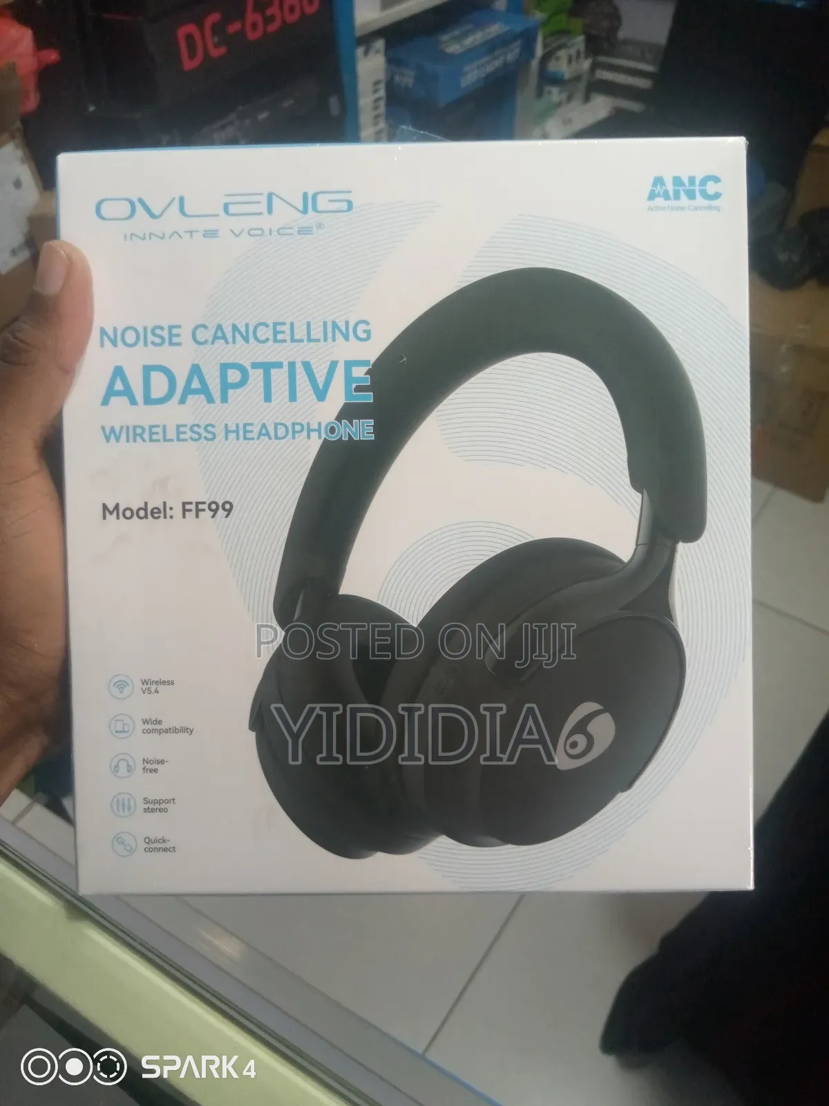 ‎Ovleng F99 Pro-Level Noise-Cancelling Headphones
