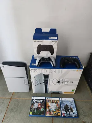 Playstation 5slim እንደሚታየዉ ነዉ ከነ ካርቶኑ