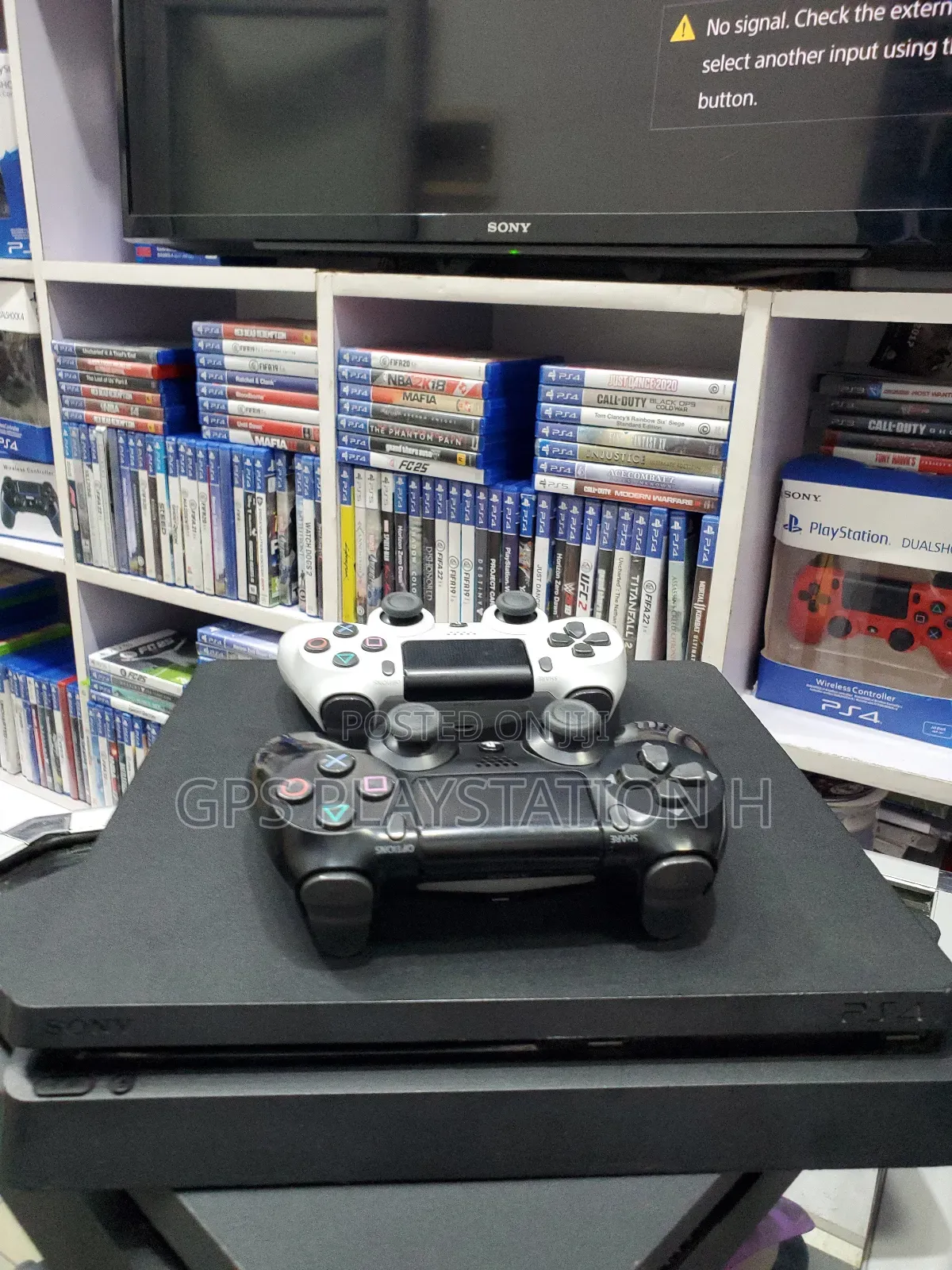 Playstation 4 Slim Normal 5 Game With Guaranty