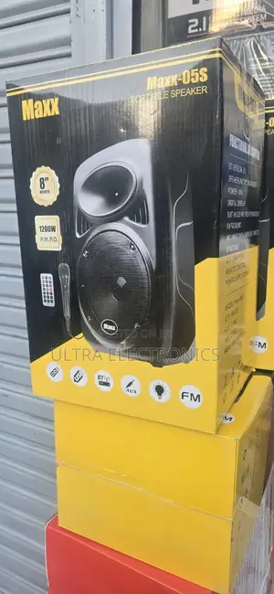 Maxx-05s Portable Speaker System. Key Features and Specifications